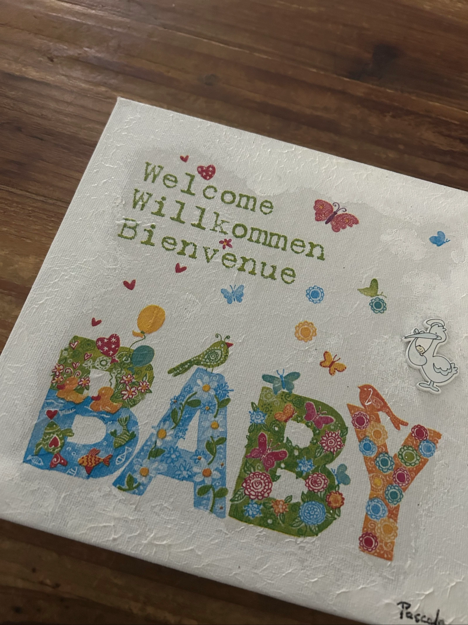 Klein decoratief schilderij voor kinderen – photo 3